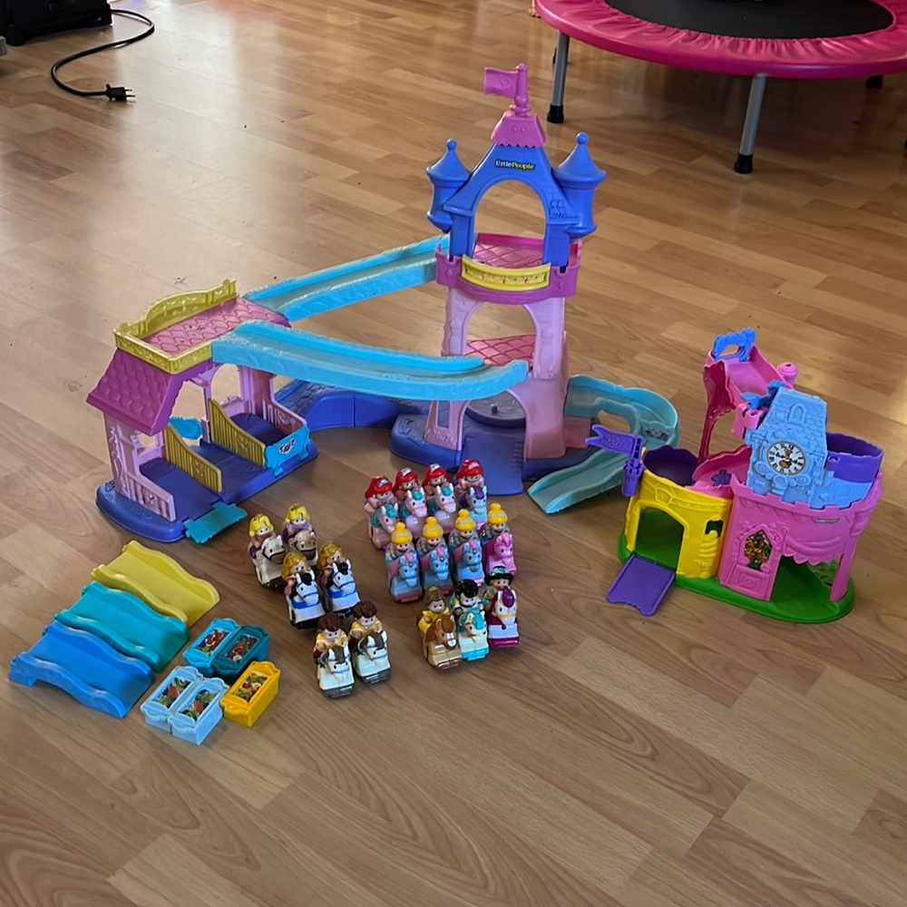 Fisher Price Klip Klop Princess lot